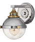 Fletcher 1-Light Single Light Vanity in Polished Nickel