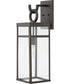 Porter 1-Light Large Outdoor Wall Mount Lantern in Oil Rubbed Bronze