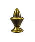 Antique Brass Acorn Lamp Finial 1"h