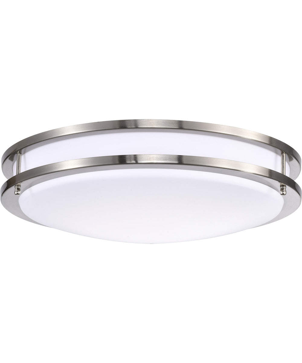 Glamour  Close-to-Ceiling Brushed Nickel