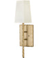 Tress 1-Light Single Light Sconce in Champagne Gold