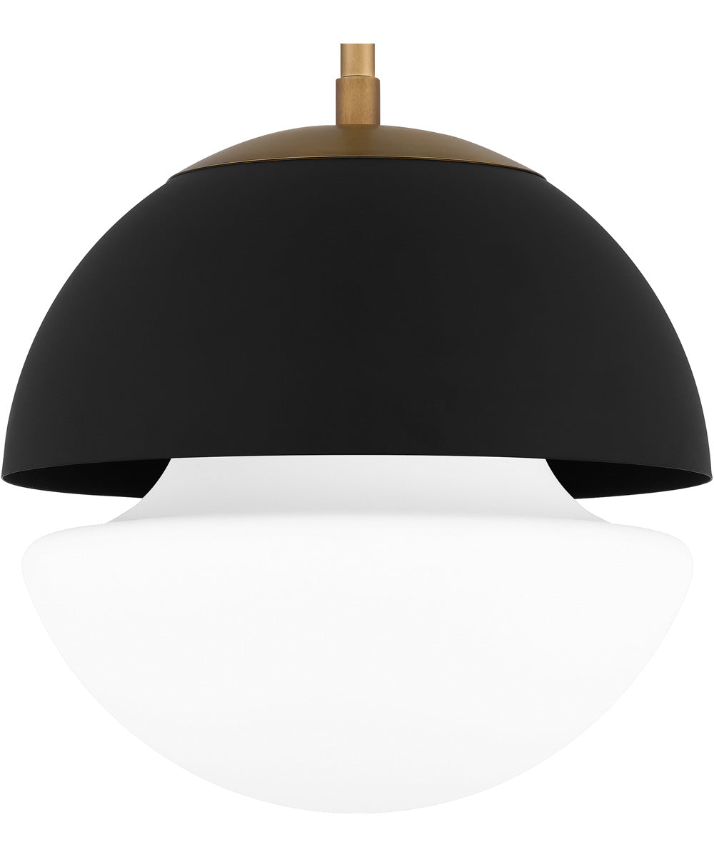 Quoizel Piccolo Pendant 1-light Mini Pendant Weathered Brass