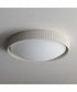 Souffle 18 inch LED Flush Mount Chaulk White