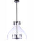 Chardonnay 5-Light Pendant Flat Black