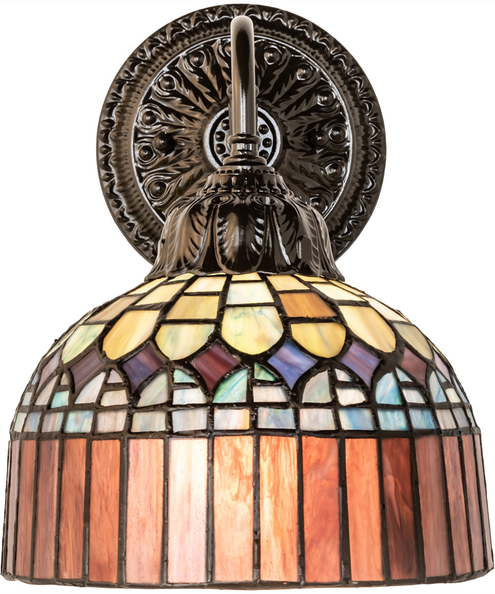 8" Wide Tiffany Candice Wall Sconce