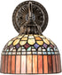8" Wide Tiffany Candice Wall Sconce