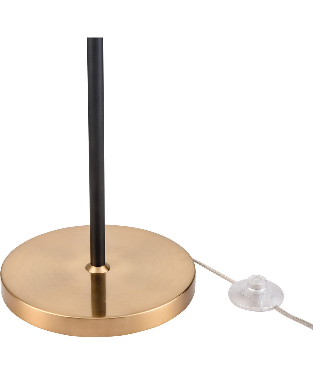 Boudreaux 64'' High 1-Light Floor Lamp - Aged Brass