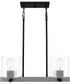 Caldwell 4-light Island Light Matte Black