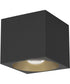 Stout 120-277V Indoor/Outdoor Flush Mount Black