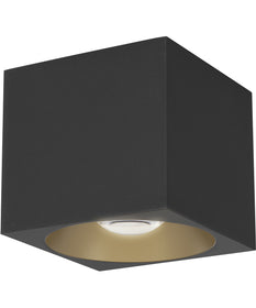 Stout 120-277V Indoor/Outdoor Flush Mount Black