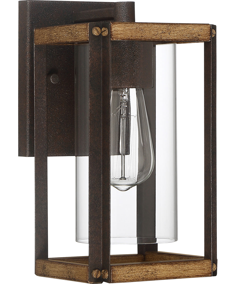 Marion Square Small 1-light Outdoor Wall Light Rustic Black