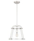 Cardiff Small 1-light Mini Pendant Polished Nickel
