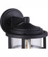 Voyage 1-Light Outdoor Wall Lantern Midnight