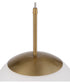 Gaze 1-Light Pendant Satin Brass