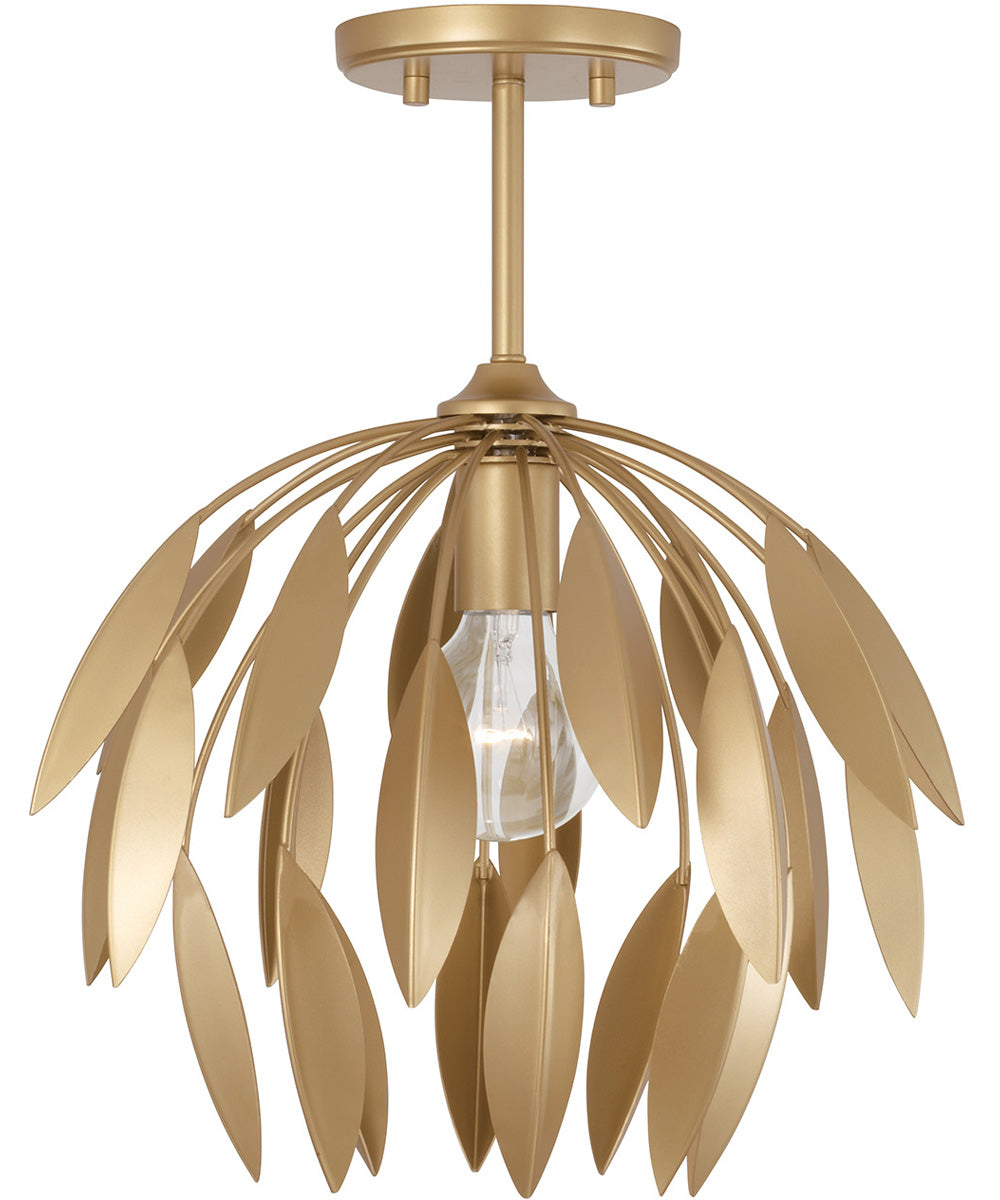 Margeaux 1-Light Pendant Buffed Gold