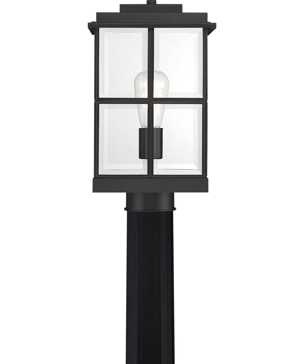 Mulligan Medium 1-light Outdoor Post Light Matte Black