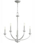 Reyes 5-light Chandelier Classic Nickel