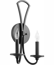 Maryse 2-light Wall Mount Light Fixture Matte Black