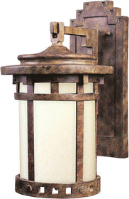 16"H Santa Barbara Dark Sky 1-Light Outdoor Wall Mount Sienna