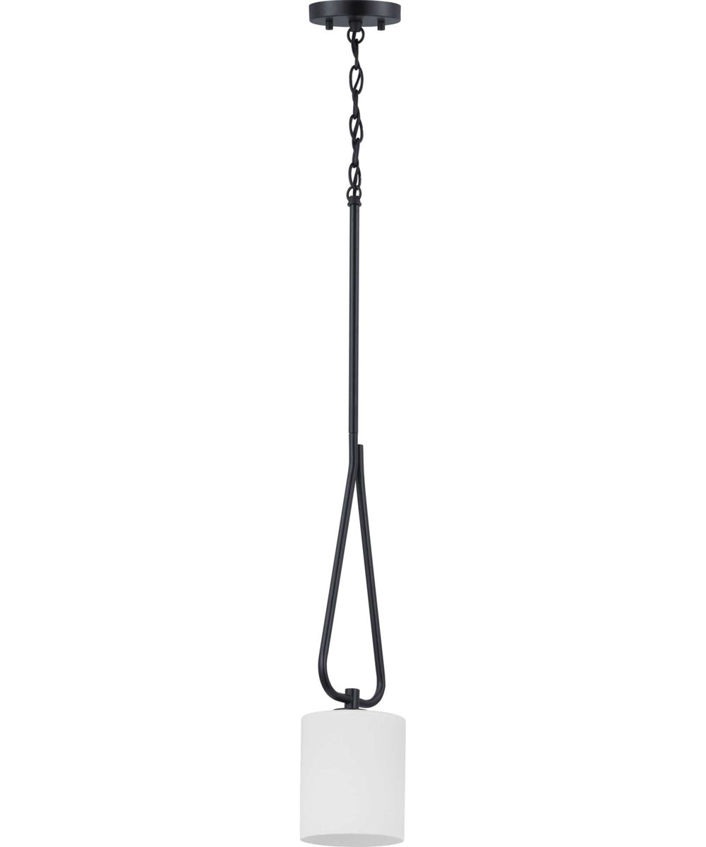 Tobin 1-Light Mini-Pendant Matte Black