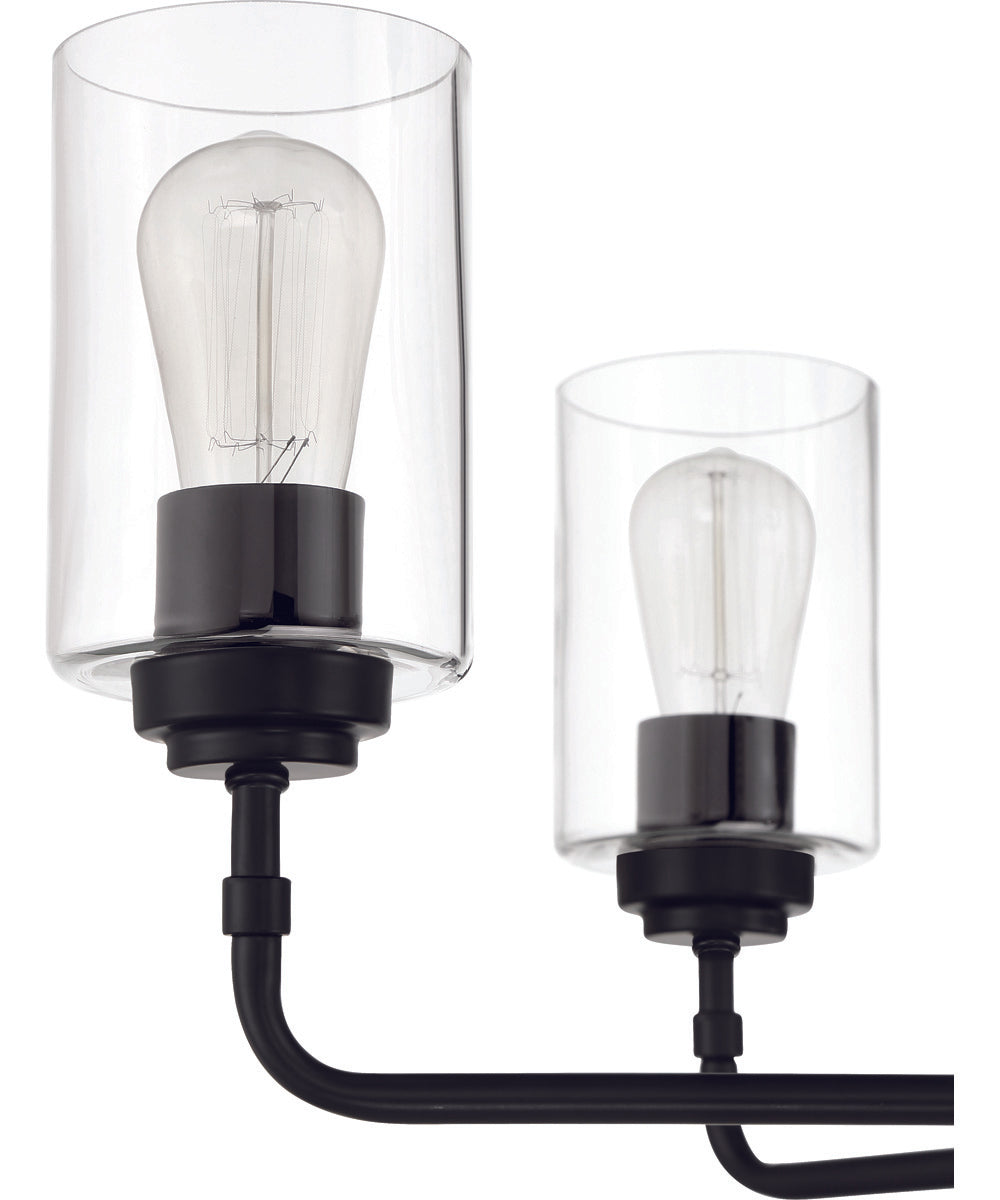 Stowe 9-Light Chandelier Flat Black