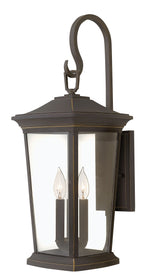 25"H Bromley 3-Light Medium Outdoor Wall Light in Oil Rubbed Bronze
