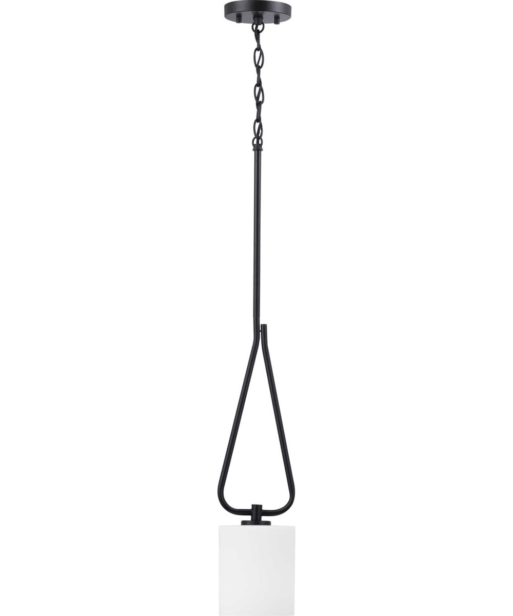 Tobin 1-Light Mini-Pendant Matte Black