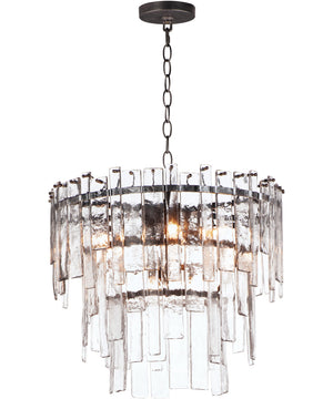 Warren 9-Light Pendant Dark Bronze