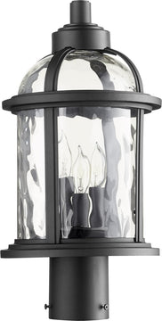 17"H Winston 3-light Outdoor Noir
