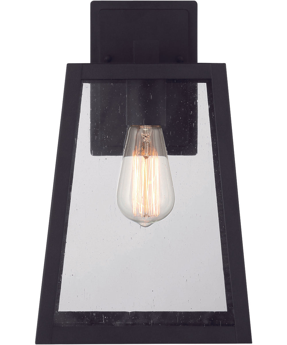 Dunn 1-Light Outdoor Wall Lantern Matte Black