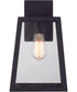 Dunn 1-Light Outdoor Wall Lantern Matte Black