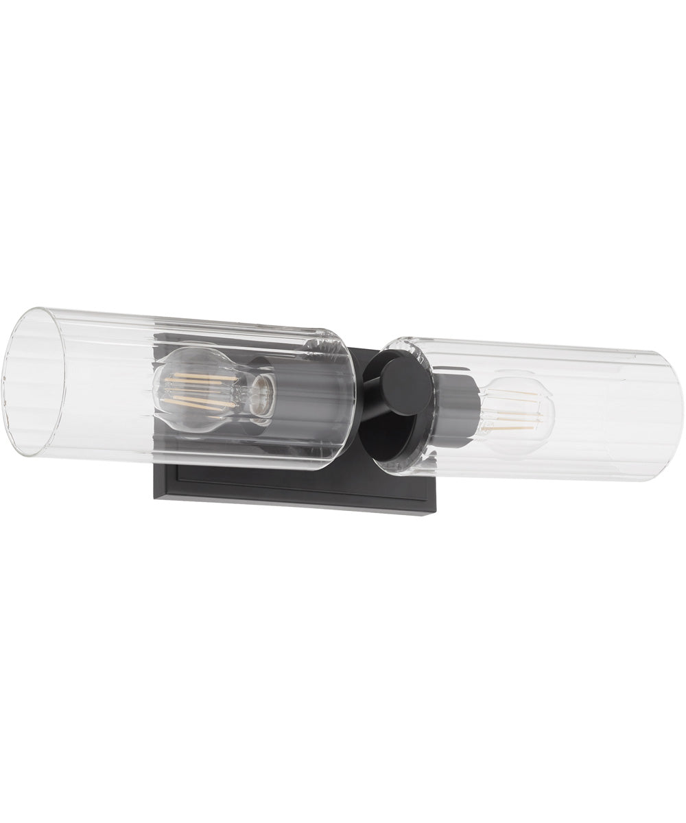 Tamara Day's Mercier 2-light Wall Mount Light Fixture Matte Black