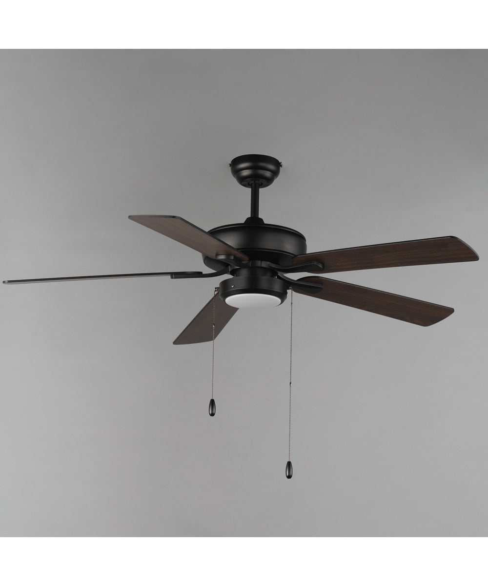 52 inch Super-Max Fan w/ LED Light Kit - Black Black