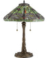Jungle Dragonfly Small 2-light Table Lamp Architectural Bronze