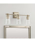 Breigh 3-Light Vanity Brushed Champagne