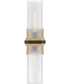 Kipton 2-Light Large Sconce in Heritage Brass
