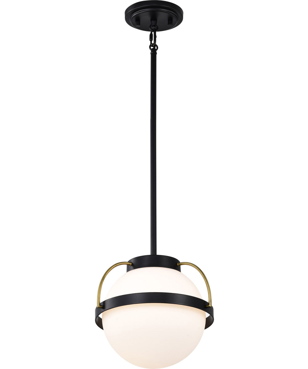 Lakeshore 1-Light Pendant Matte Black