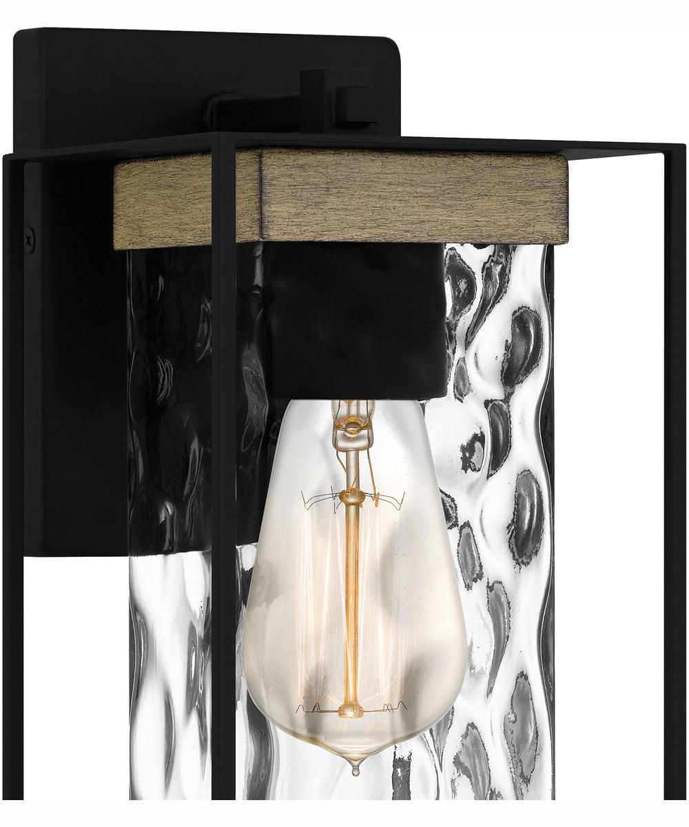 Longwood Small 1-light Outdoor Wall Light Matte Black