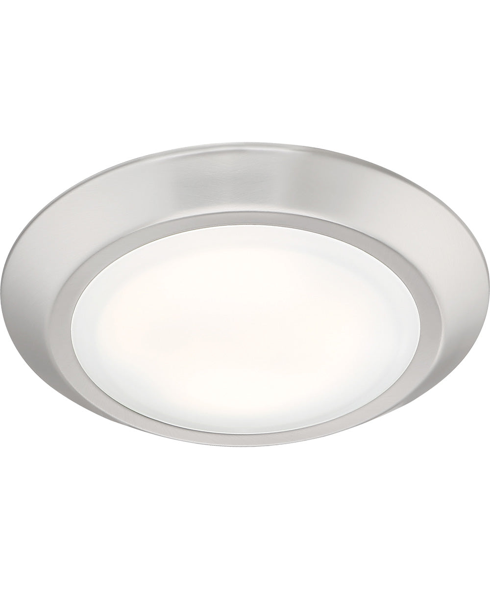 Verge  Flush Mount Brushed Nickel