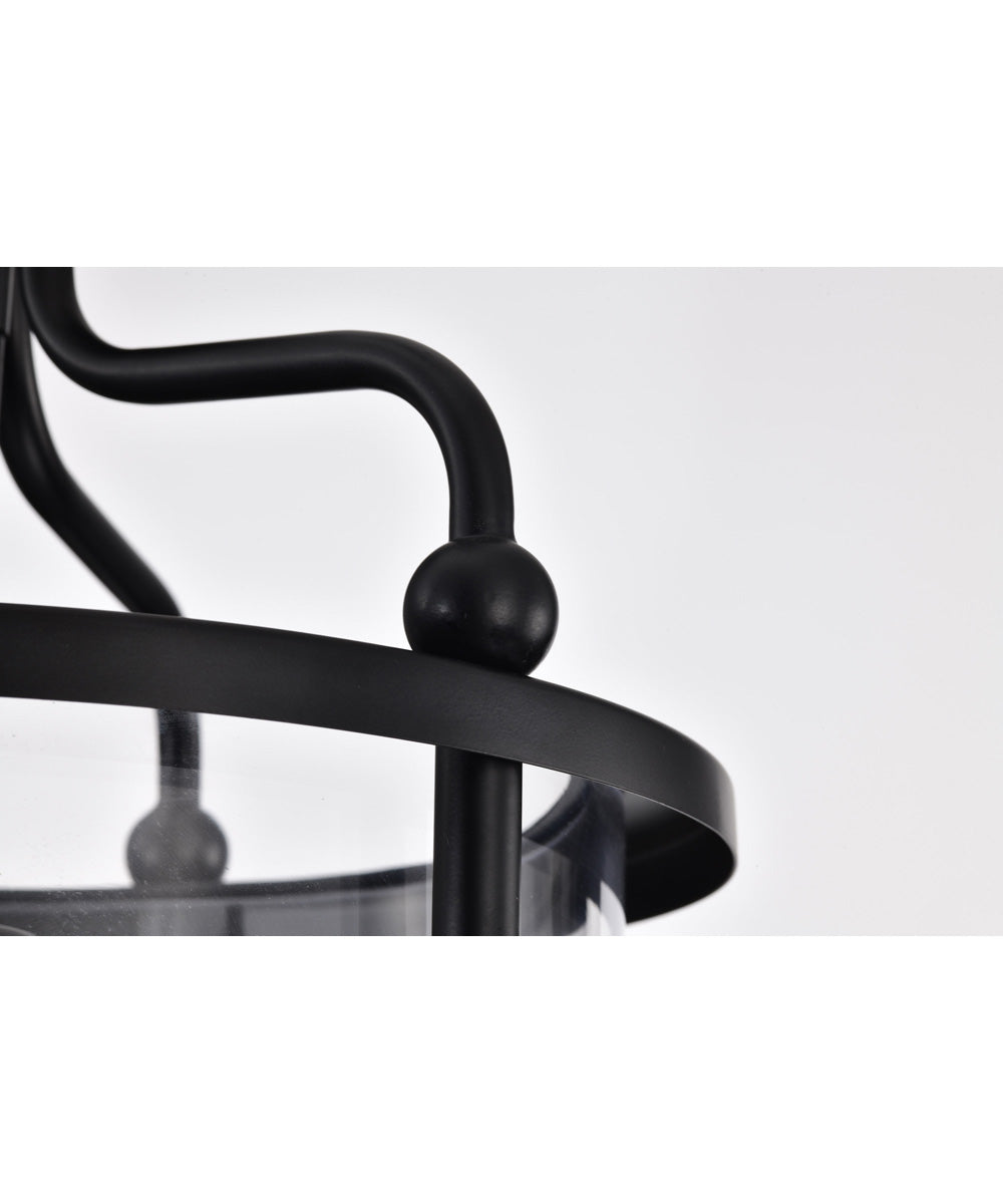 Yorktown 1-Light Pendant Matte Black