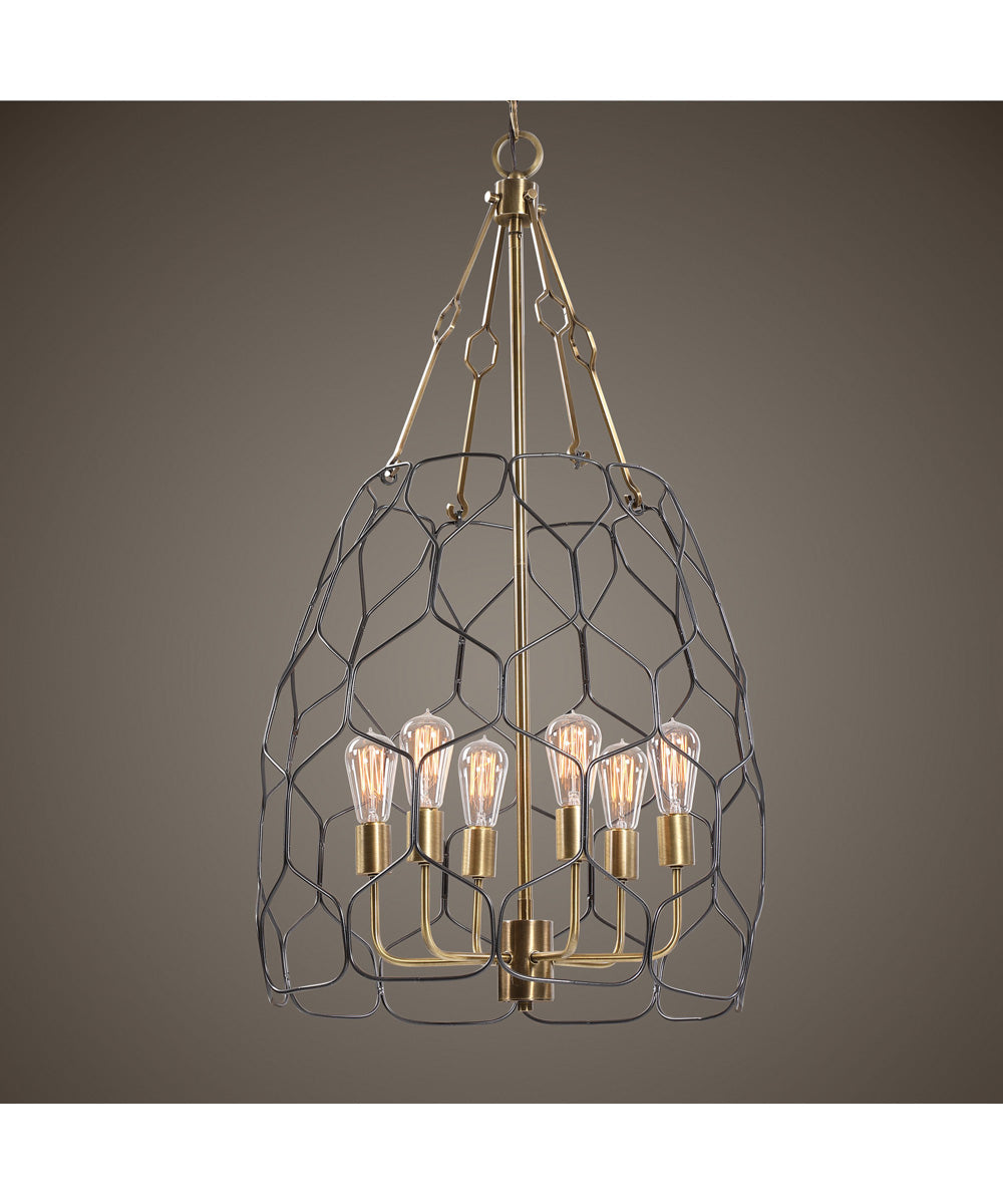 Halstead 6 Light Farmhouse Pendant