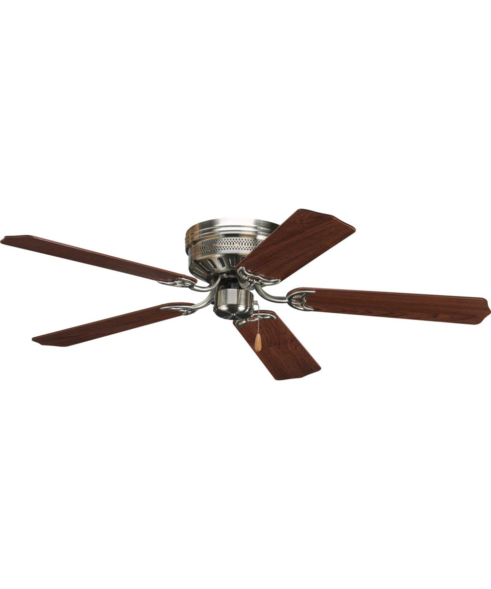 AirPro 52" 5-Blade Hugger Ceiling Fan Brushed Nickel