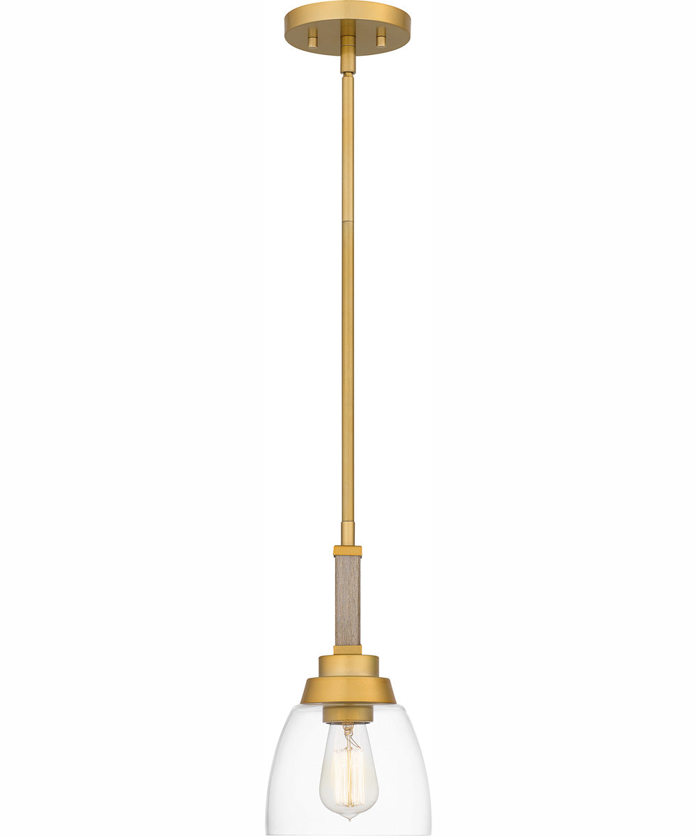 Burkett Small 1-light Mini Pendant Light Gold