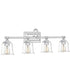 Nicholas Extra Large 4-light Bath Light Polished Chrome