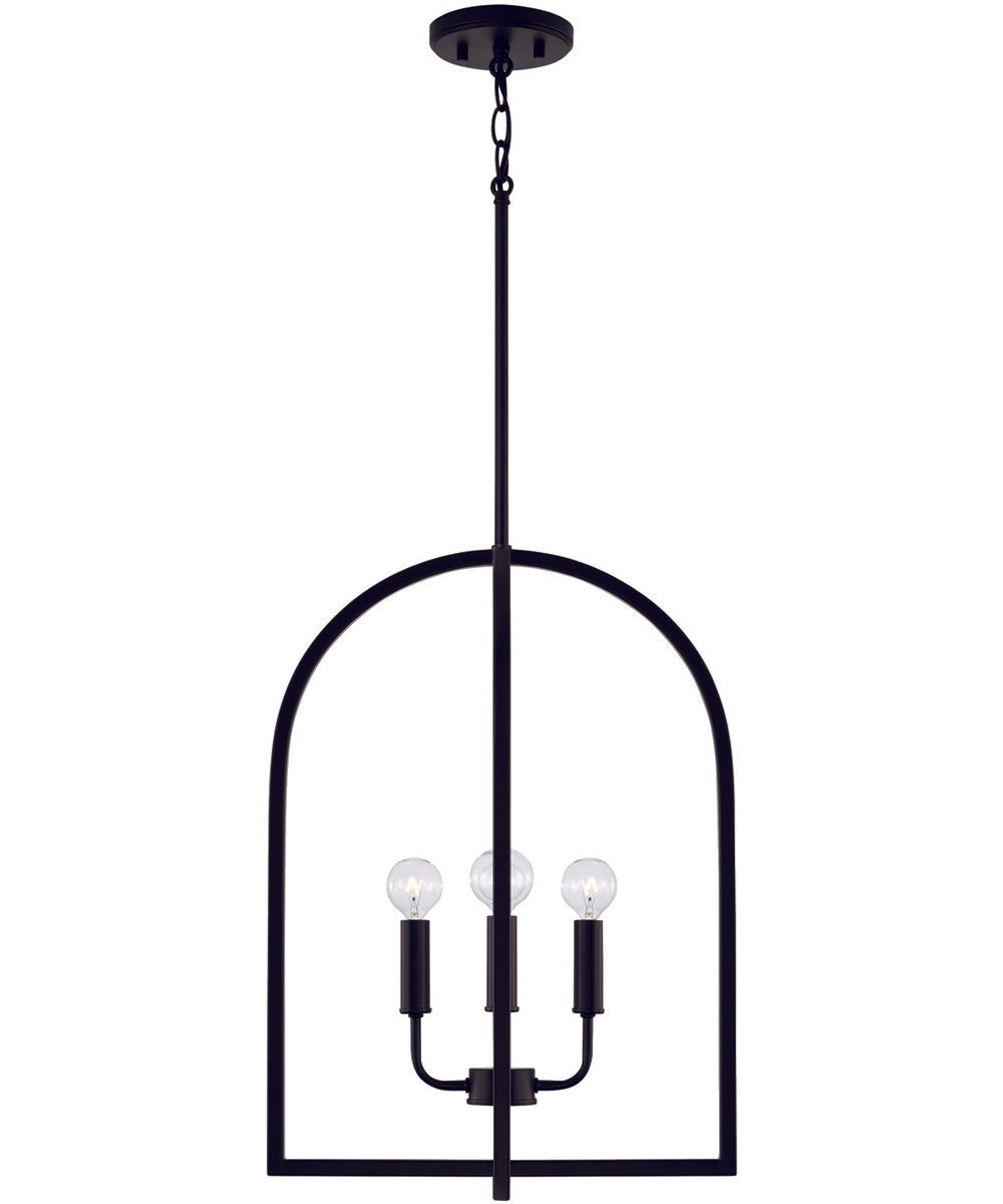Lawson 4-Light Foyer Matte Black