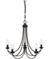 Mirren 5-light Chandelier Imperial Bronze