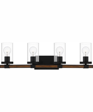 Nottinghill Extra Large 4-light Bath Light Matte Black