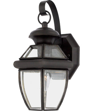 Newbury Small 1-light Outdoor Wall Light Medici Bronze