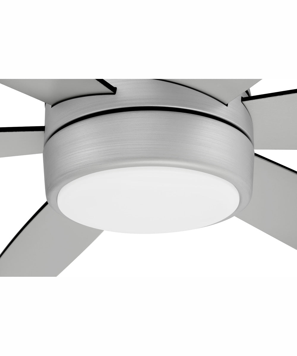52" Trevor 1-Light Ceiling Fan Painted Nickel