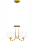Quoizel Pendant Large 3-light Pendant Painted Brass
